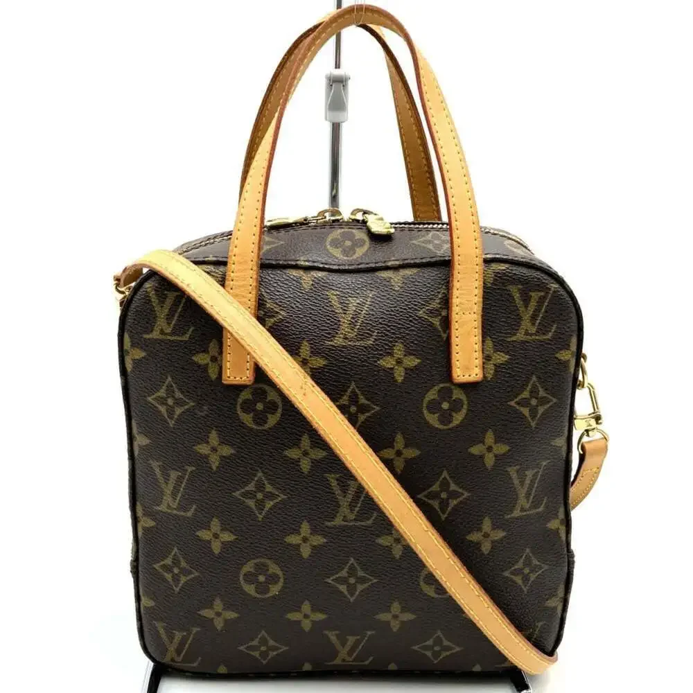 LOUIS VUITTON Authentic Brown Monogram Canvas Shoulder Bag